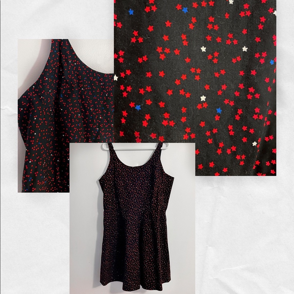 Red Stars New Years Holiday Dress GAP size 20